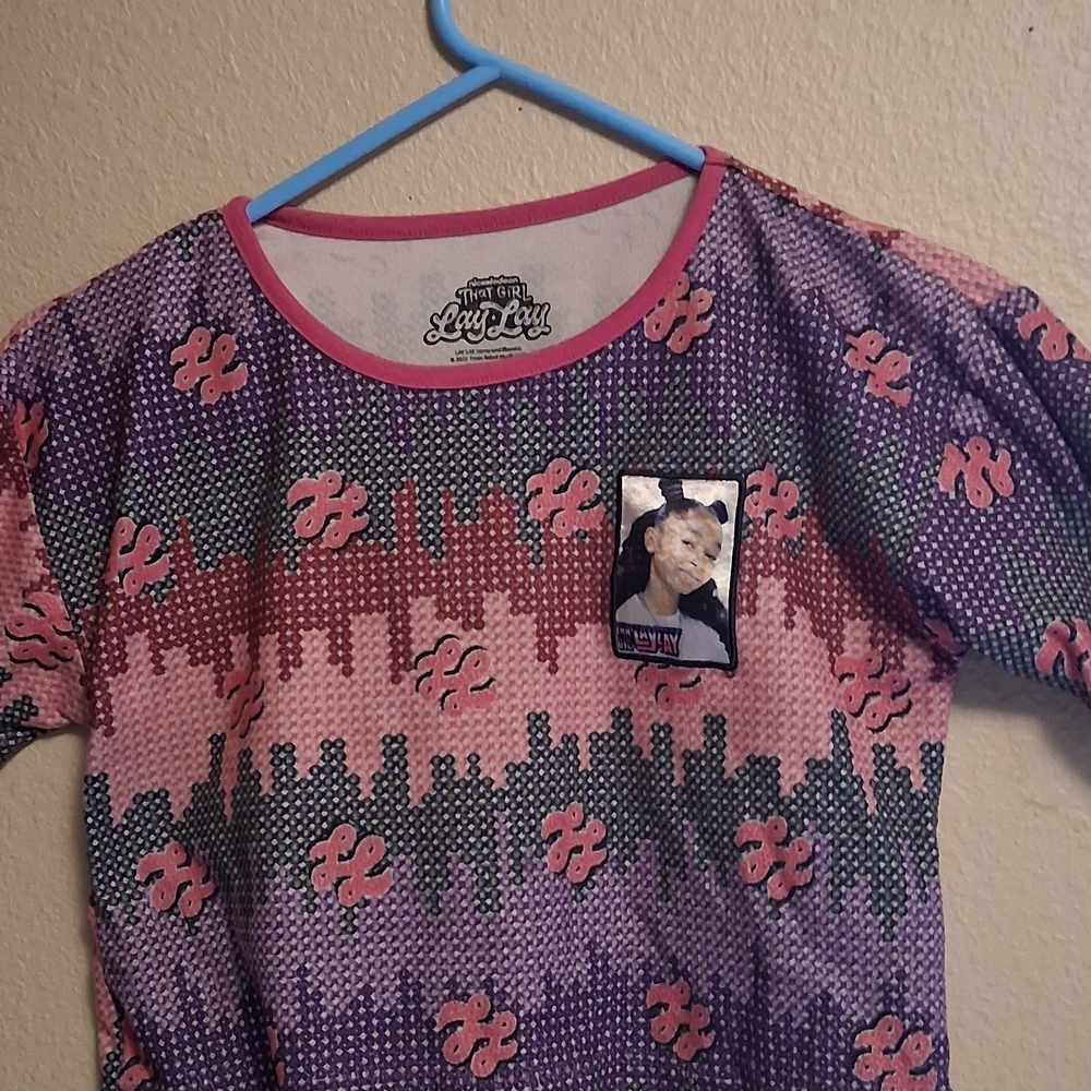 Love Pink and Purple Kids Shirt 0412 LAYLAY GIRL